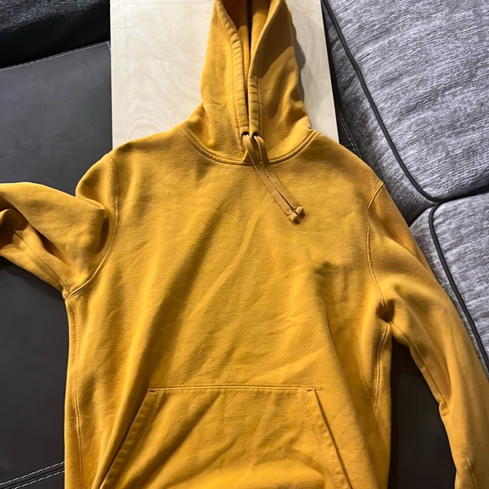 Yellow tek gear hoodie